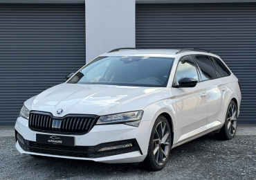 ŠKODA SUPERB SPORTLINE 2.0TDI 140KW TAŽNÉ MATRIX 2020