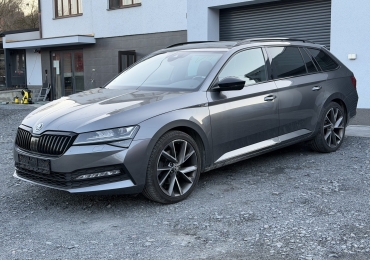 ŠKODA SUPERB 2.0TDI 147KW SPORTLINE webasto TAŽNÉ m2023