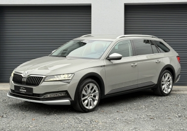 ŠKODA SUPERB SCOUT 4×4 2.0TDI 147 KW WEBASTO TAŽNÉ m2023