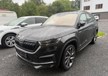 ŠKODA KODIAQ SPORTLINE 2.0TDI 147KW WEBASTO TAŽNÉ 102tkm