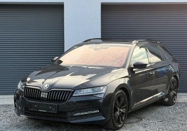 ŠKODA SUPERB SPORTLINE 2.0TDI 110KW MANÁL TAŽNÉ 129TKM m2022